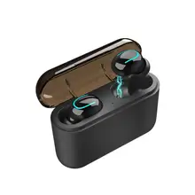 Q32 Bluetooth гарнитура 5,0 TWS u-тип наушники с мобильным внешним аккумулятором емкость батареи 1500 мАч