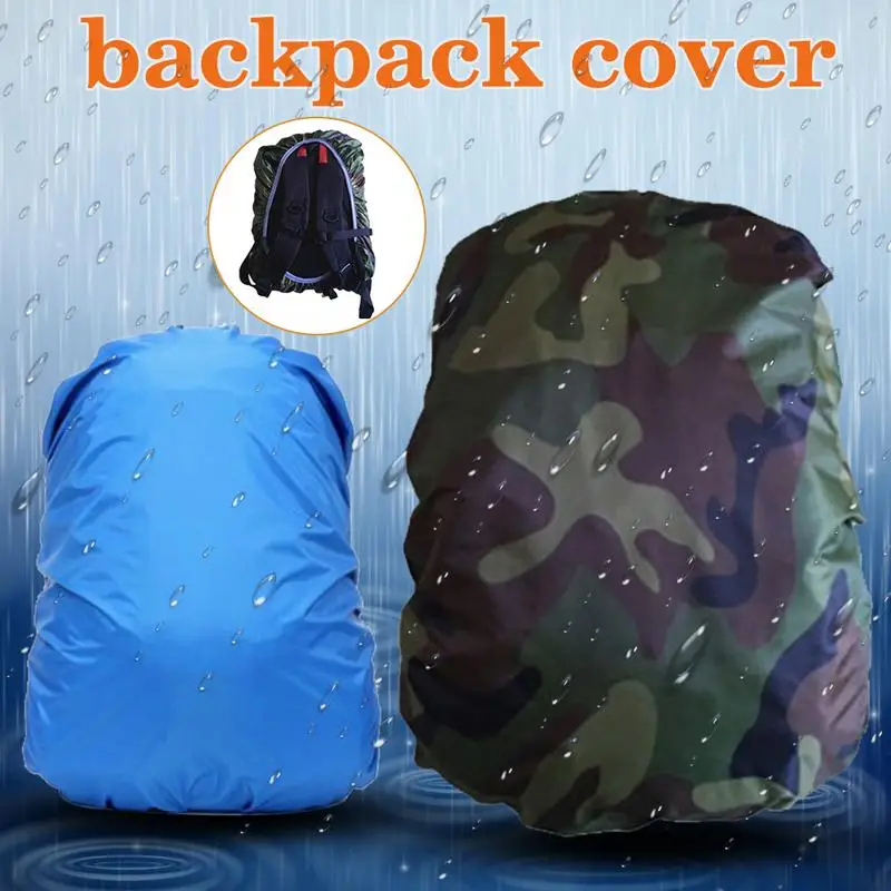 

30L Camouflage Rain Waterproof Cover Dust Rain Cover Portable Backpack Travel Camping Rucksack Bag Cover Thick Durable Cover