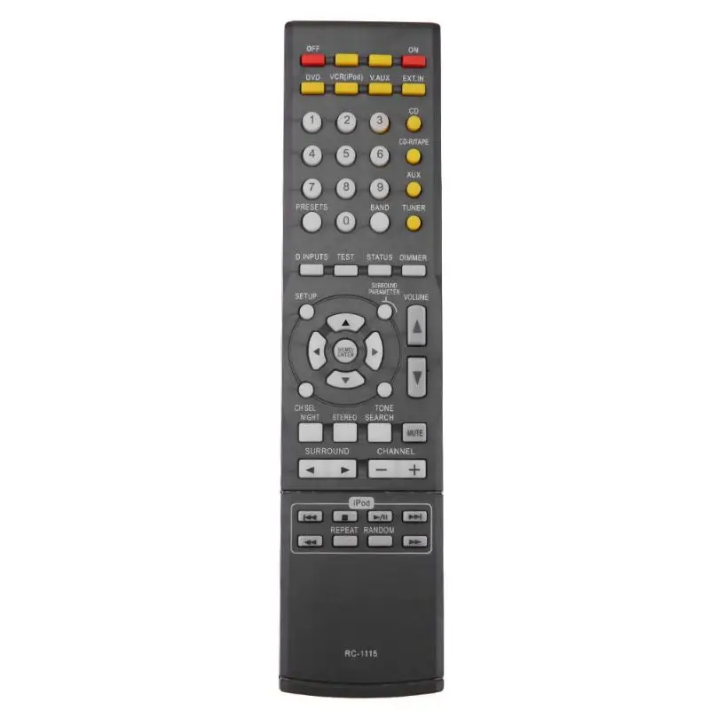 

Replacement Audio Player Remote Control for DENON AVR930 AVR390 AVR-1312 Smart TV Audio Player Controller Remote