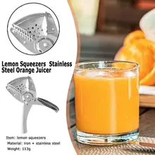 Кухонный инструмент соковыжималки для лимона из нержавеющей стали соковыжималка для лимона/апельсина/помидоров быстрая Перемычка Ручной пресс соковыжималка