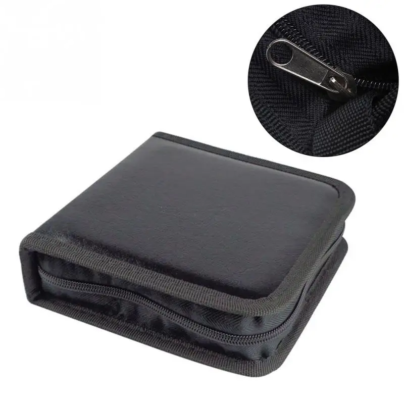 

Large Capacity CD Bag 40 Disc CD DVD VCD Wallet Storage Organizer Case CD Sleeve Hard Bag Album Box With Zipper #05