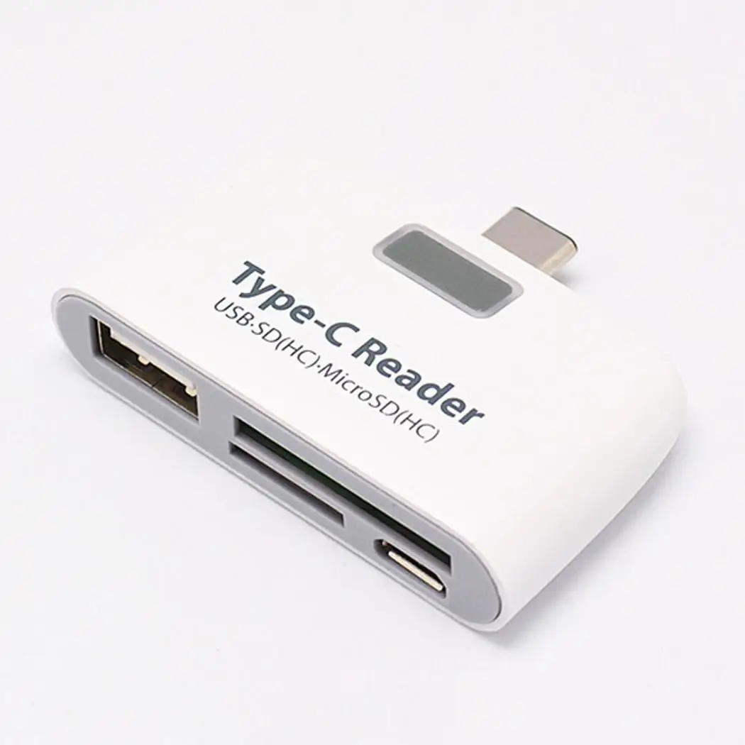 High Speed Positive Negative Insertion Card USB 2.0 Reader SD TF and White Black Type-C 3.1 For Phone | Компьютеры и офис