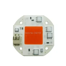 20 Вт 30 Вт 50 Вт F5454 Высокое напряжение AC100-260V 380-840NM полный спектр растений растут высокой мощности светодиодные чипы излучатель Ламповые светильники