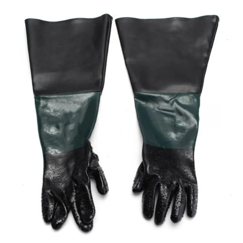 1 Pair Labour Protect Gloves For Sand Blasting Cabinet Sandblaster High Quality 1 Pair Labour Protect Gloves For Sand Blasting Cabinet Sandblaster High Quality