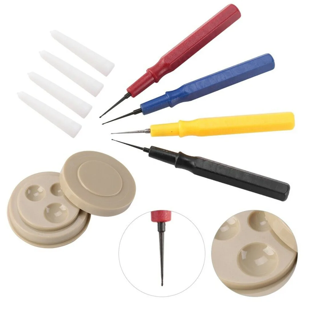 

Shellhard Professional Watch Oiler Kit Watchmaker Repair Tool Watch Oiler Set 1 Oil Cup 4 Oil Pen Assortment Watch Tool Kit