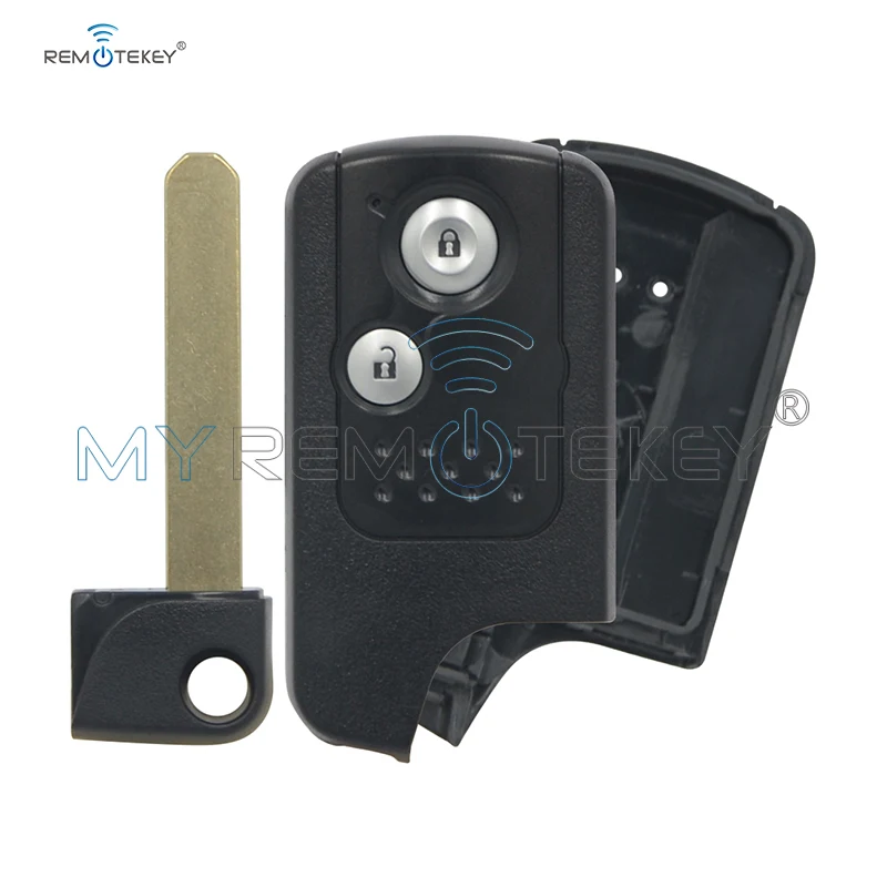 Чехол для смарт ключей Remtekey чехол с 2 кнопками Honda Fit CRV 2009 2010 2011|Ключ от авто| |