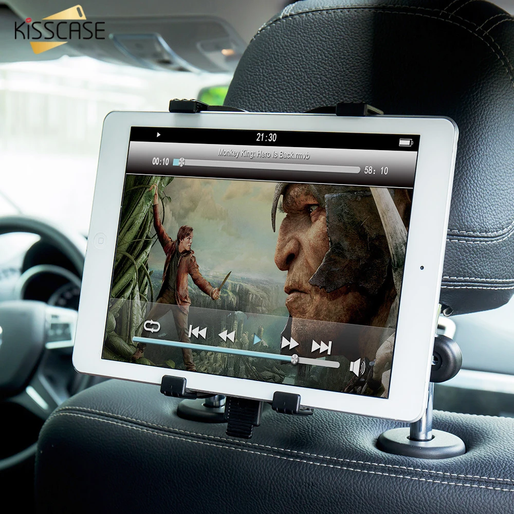 

KISSCASE Car Phone holder For 7-11 Inch size 360 Ratation Tablet Stand Car Adjustable Stand Holder For iPad Air 2 mini 2 3 4