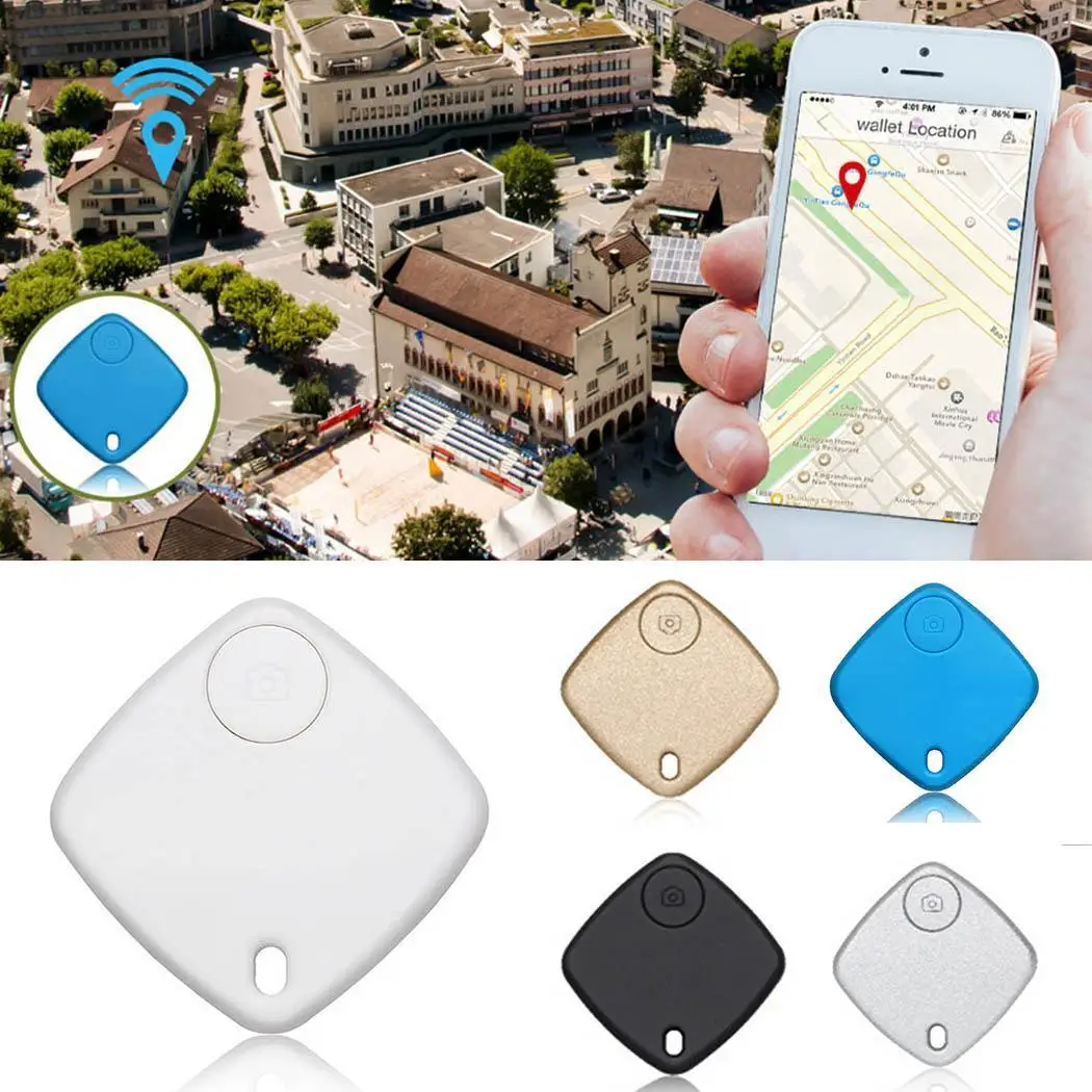  Mini Auto Bluetooth Anti-verloren Gerät Multi-funktion Einbrecher Alarm Platz 40 Grau Schwarz Blau 