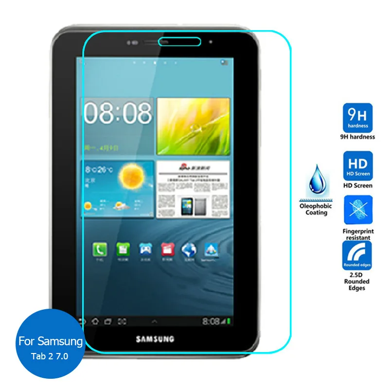 Для Samsung Galaxy Tab 2 7 0 закаленное стекло GT-P3100 Защитная пленка для экрана 5 9h на Tab2 P3100