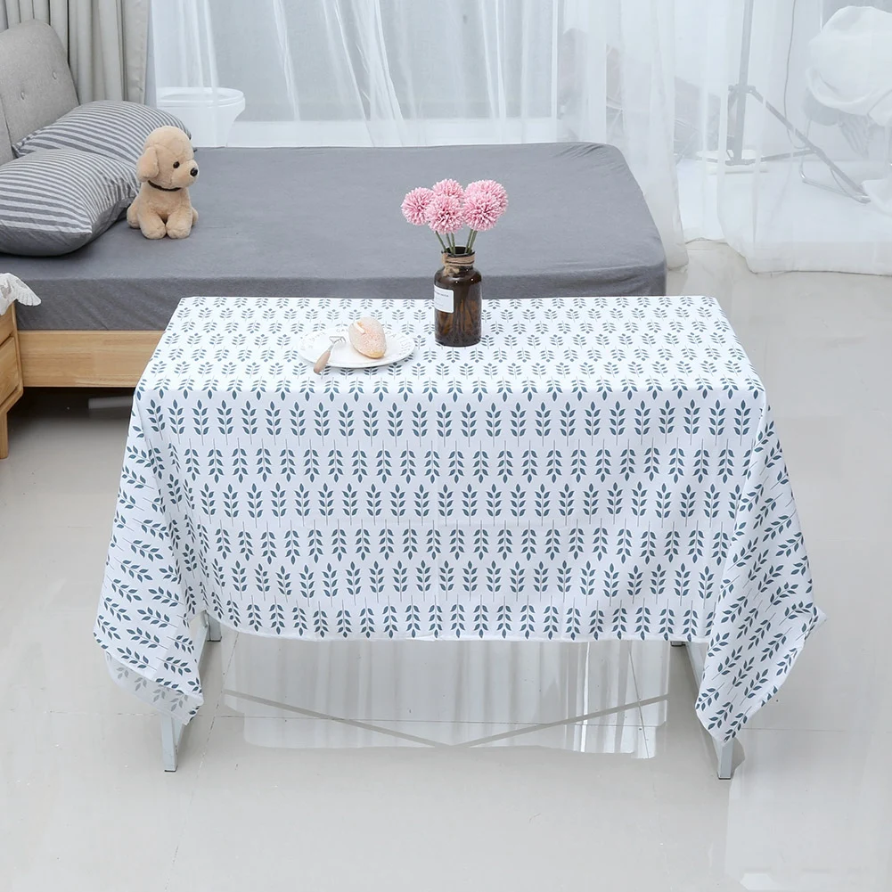 

silicone Cotton and Linen Table Countryside Cloth Dining Kitchen Table Cover Protector Decor placemat New Style New Style