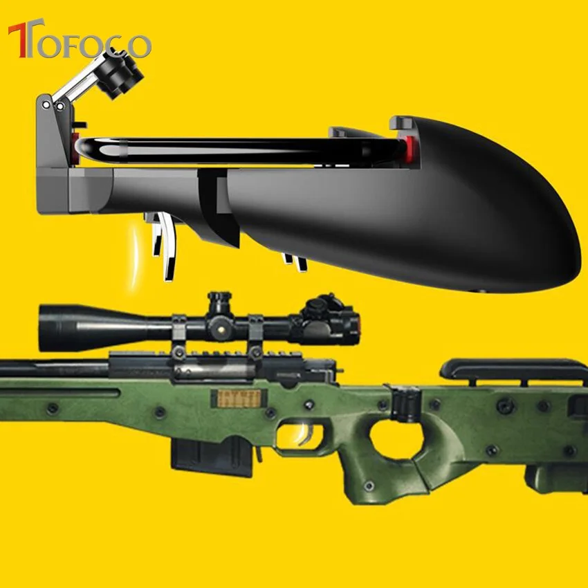 PUBG Mobile Control Gamepad Cell Phone Joystick Gamer Trigger Gaming pad L1R1 PUBG Controller for iPhone Android