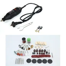 130 Вт мини-дрель Электрический Роторный инструмент гравировки шлифовальный станок с регулируемой Скорость с 78/100/147 шт аксессуары DIY Наборы