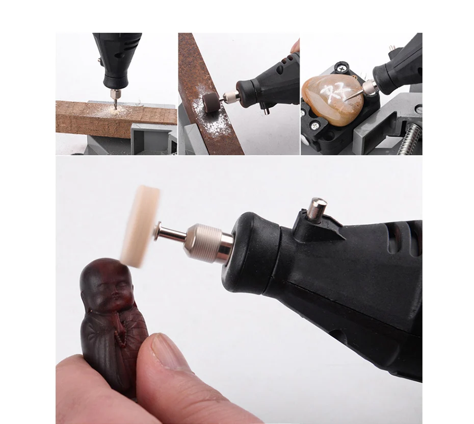 Tungfull 361 шт./лот электроинструменты Dremel набор аксессуаров для вращающихся