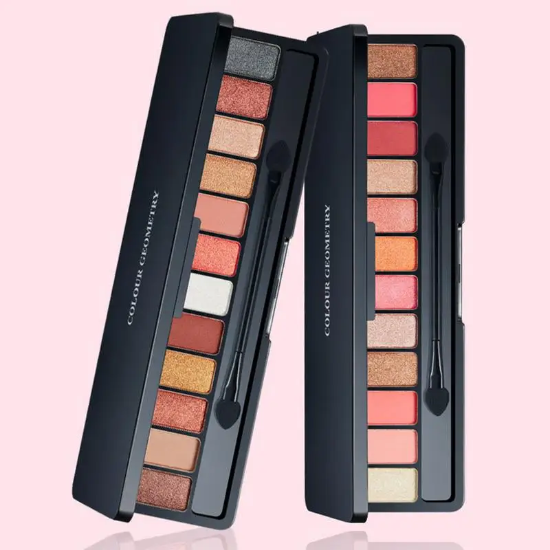 

12 Colors Eye Shadow Palette For Beginners Make Up Beauty Tool High Quality Skin-friendly Long-lasting Natural Smooth Brighten