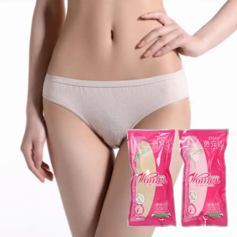 Buy 2019 New Disposable Cotton Underwear Outdoor