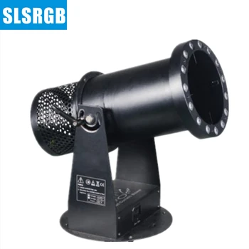 Best 1200W DMX Confetti Blower LED Confetti Machine With 12pcs X3W RGB LED For Party Wedding Show Decoration