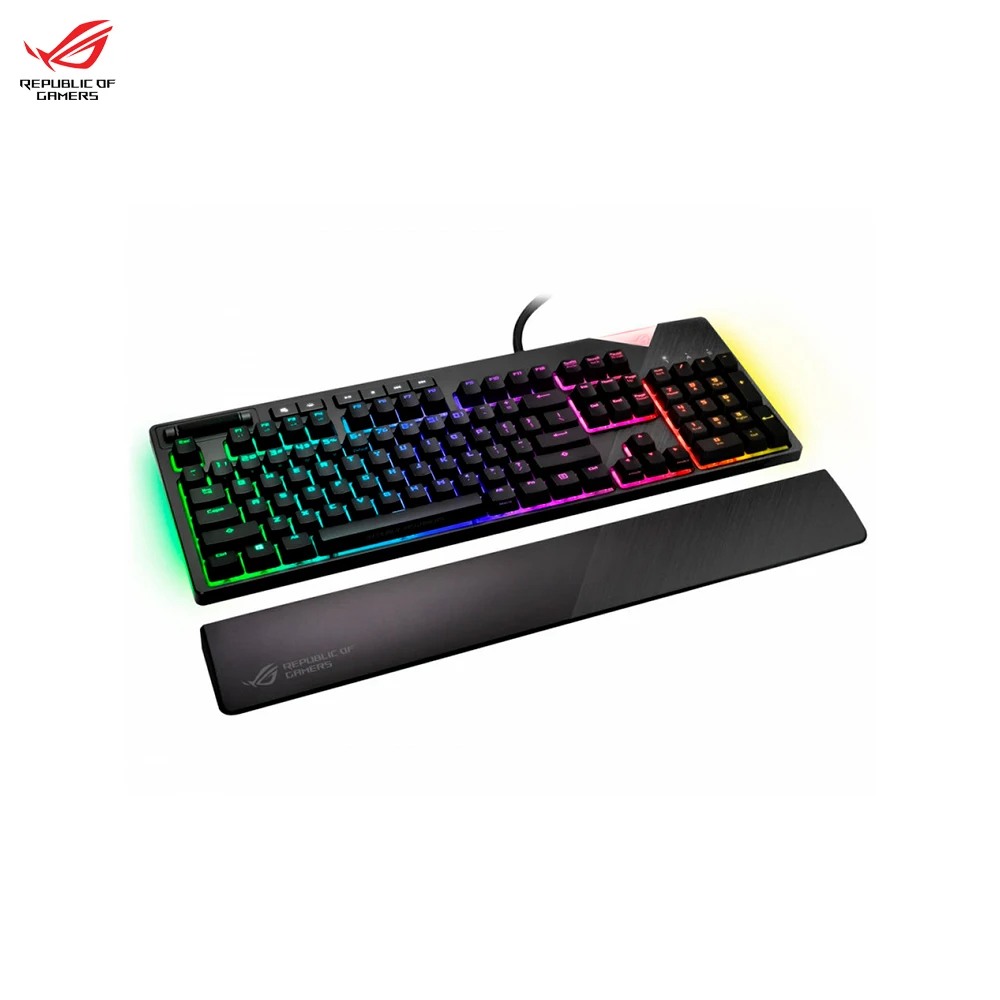 Keyboards ASUS ROG STRIX FLARE 90MP00M0-B0RA00RED gaming wired backlit Keyboard Computer Peripherals Mice Keyboards ASUS ROG STRIX FLARE 90MP00M0-B0RA00RED gaming wired backlit Keyboard Computer Peripherals Mice