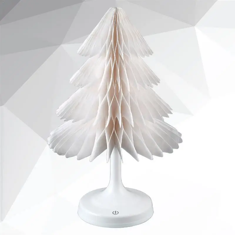 Светодио дный светодиодная Красочная рождественская елка ночник мечтательная атмосфера лампа комната прикроватная настольная лампа