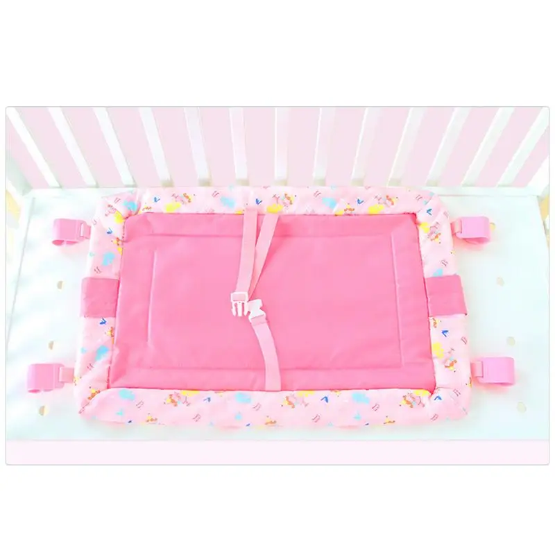 

Baby Diaper Changing Table Safe Belt Foldable Comfy Infant Nursing Table Changing Pad Cover