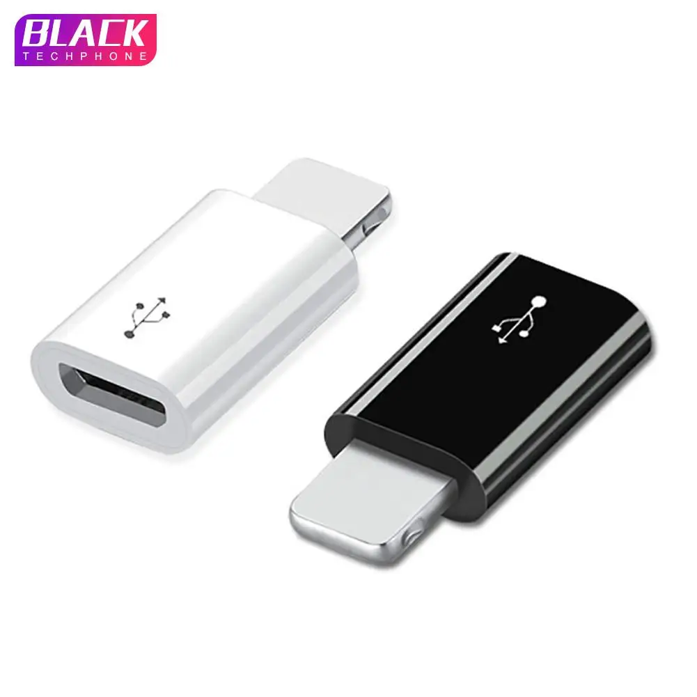 

2PCS/Lot ABS Type-C USB OTG Adapter for Apple iPhone Micro USB C Adaptador Converter for Android Phone Charging Date Transfer