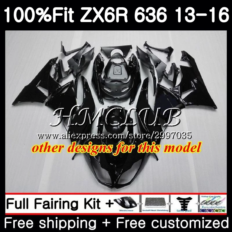 Инъекция для KAWASAKI NINJA ZX 636 2013 2014 2015 2016 52h4 600CC Зеленый Красный Горячий 6R ZX6R 13 14 15 16