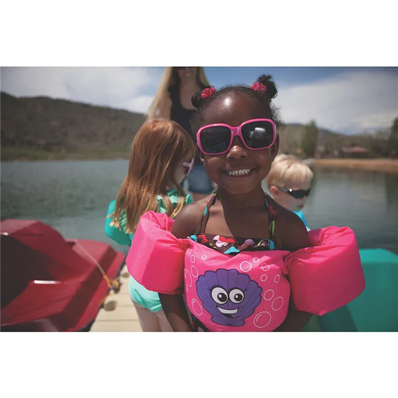 Hot Puddle Jumper Swimming Deluxe Cartoon Life Jacket safety Vest for Kids Baby