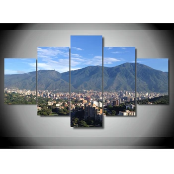 

5 Pieces Mountain Canvas Print Painting Wall Art Poster Modern Home Decor Living Room Pictures Shipped 24 Hour