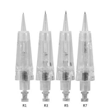 

New 100Pcs Tattoo Needle Cartridges Disposable Sterilized Permanent Makeup Pen Tip Stamp Replacement