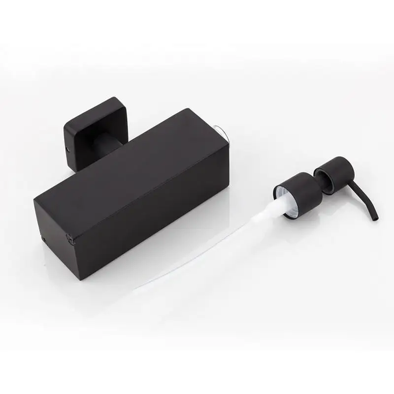 200 مللي الفولاذ المقاوم للصدأ الأسود موزع الصابون اليد قوارير الصابون الحمام السائل تخزين إمدادات المحمولة قوارير الصابون