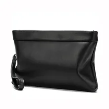 Повседневные мужские сумки-конверты из натуральной кожи, водонепроницаемые мужские сумки, клатч, мужской кошелек, сумка на запястье, мужские кожаные сумки, маленькие сумки