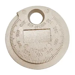 Мм 2,4-0,6 мм Диапазон свечей зажигания датчик свечей зажигания измеритель зазора инструмент измерения монета типа