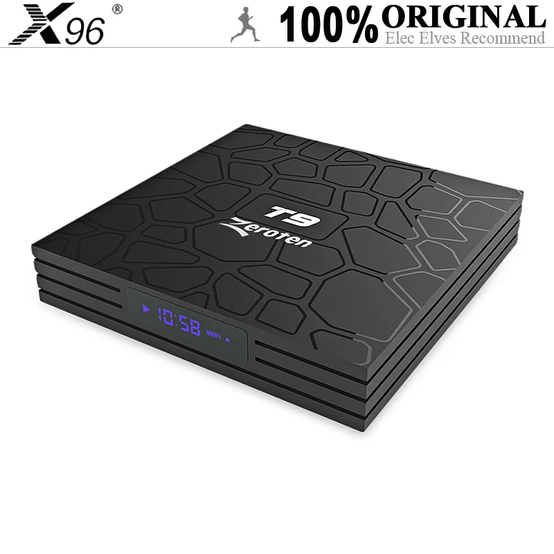Zeroten X96 T9 RK3328 4 K HD TV box ГБ/64 Гб Смарт медиаплеер для Android 8 1