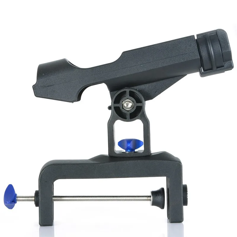 

1 Pcs Fishing Rod 360 Degree Adjustable Holders Clamp On Removable Kayak Boat Support Pole Stand Bracket Fishing Accessories