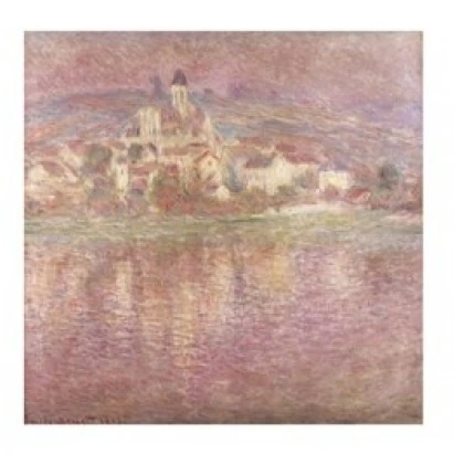 Vetheuil sunset 1901 постер печать Клода монета (24x18) | Дом и сад
