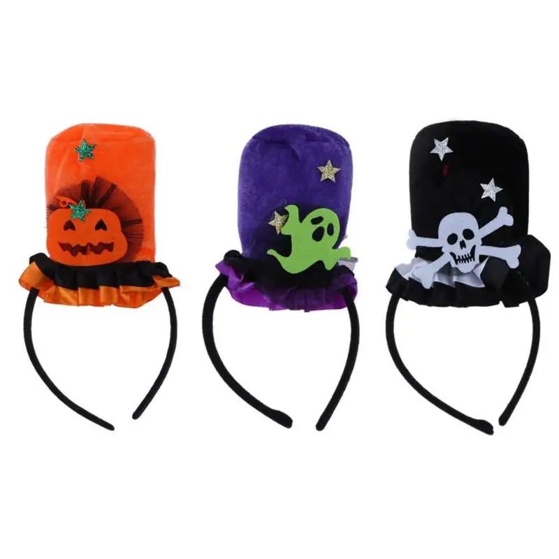 

Halloween Party Pumpkin Ghost Hat Headband Hair Band Hair Accessories