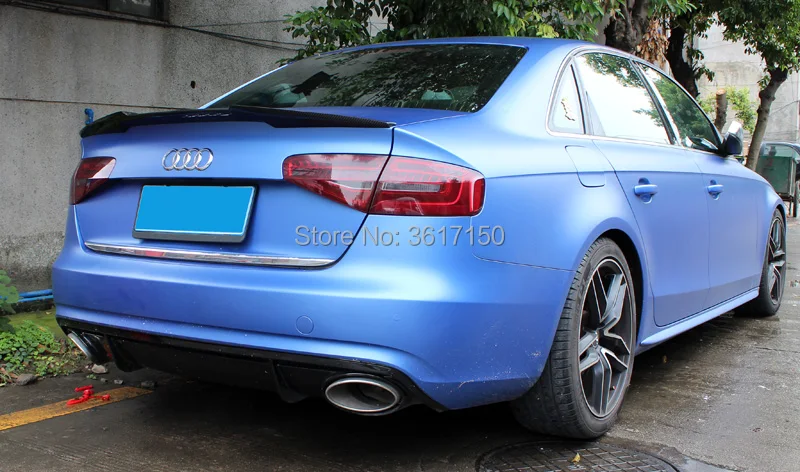 Предназначен для Audi A4 S4 B8.5 спойлер багажника из углеродного