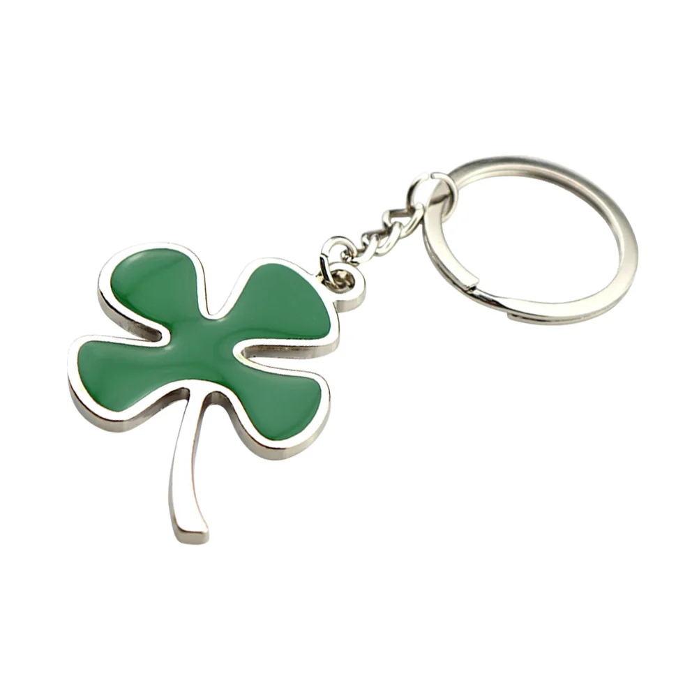 

1 Pc Keychain Fashion Personality Creative Four Leaf Clover Key Holder Fine Pendant Key Ring Company Home Gift