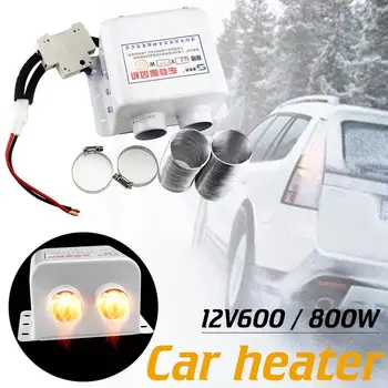

12V Car Heater 600W/800W Car Glass Defroster Window Heater For Winter Auto Air Outlet 2 Warm Dryer Car Goods
