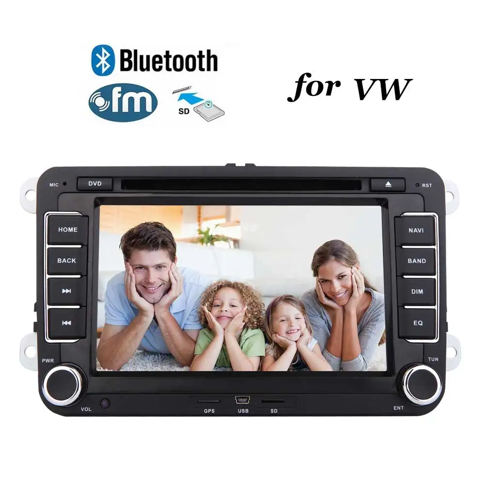 Excellent Eincar Car DVD Player Radio Gps Stereo for VW Volkswagen SKODA GOLF 5 Golf 6 POLO PASSAT B7 T5 CC JETTA TIGUAN TOURAN 2 din 3