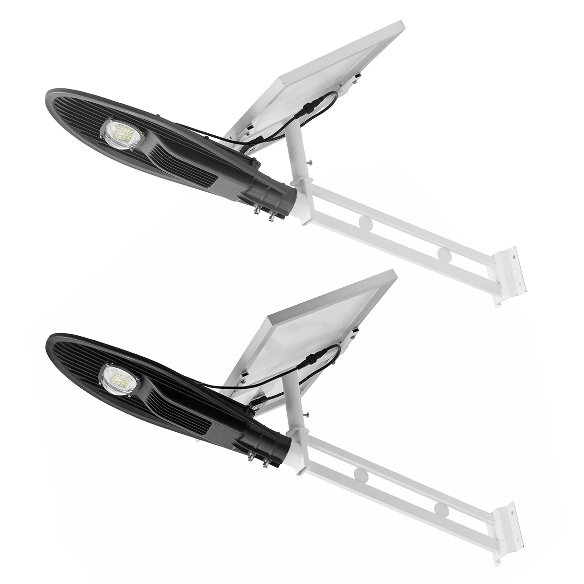 

Super Bright 50W LED Street Light Lamp With Pole Solar Powered Light Control IP65 Waterproof for Outdoor Road Wall Night Lamp