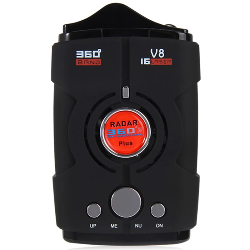 

360 Degree Led Vehicle Radar Speed Warning Device Car Speed Radar V8 Electronic Automotive Speedometer Built-In Speaker
