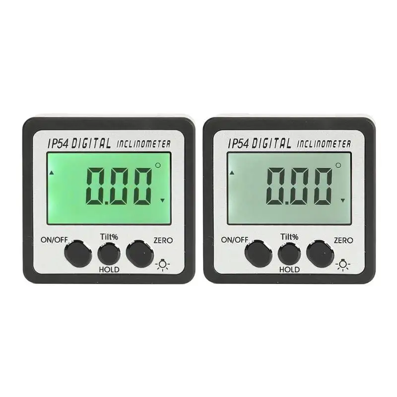 

Newest Precision Digital Protractor Inclinometer Level Box Gauge Level Angle Finder Inclinometer with Backlight