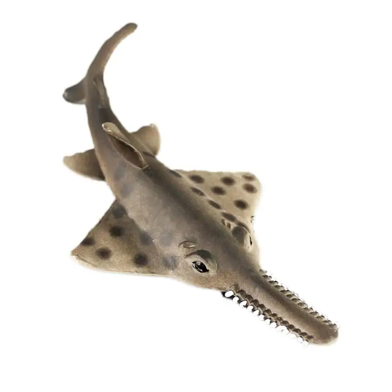 

1pc Model Toy High Similation Educational Sawfish Marine Organism Model Animal Model for Children Toddler