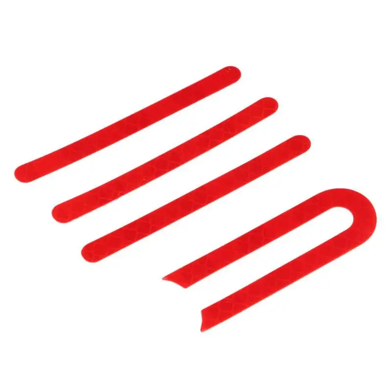 

Front Rear Wheel Cover Protective Shell Reflective Sticker for M365 Electric Scooter Electric Scooter Skateboard Parts Red