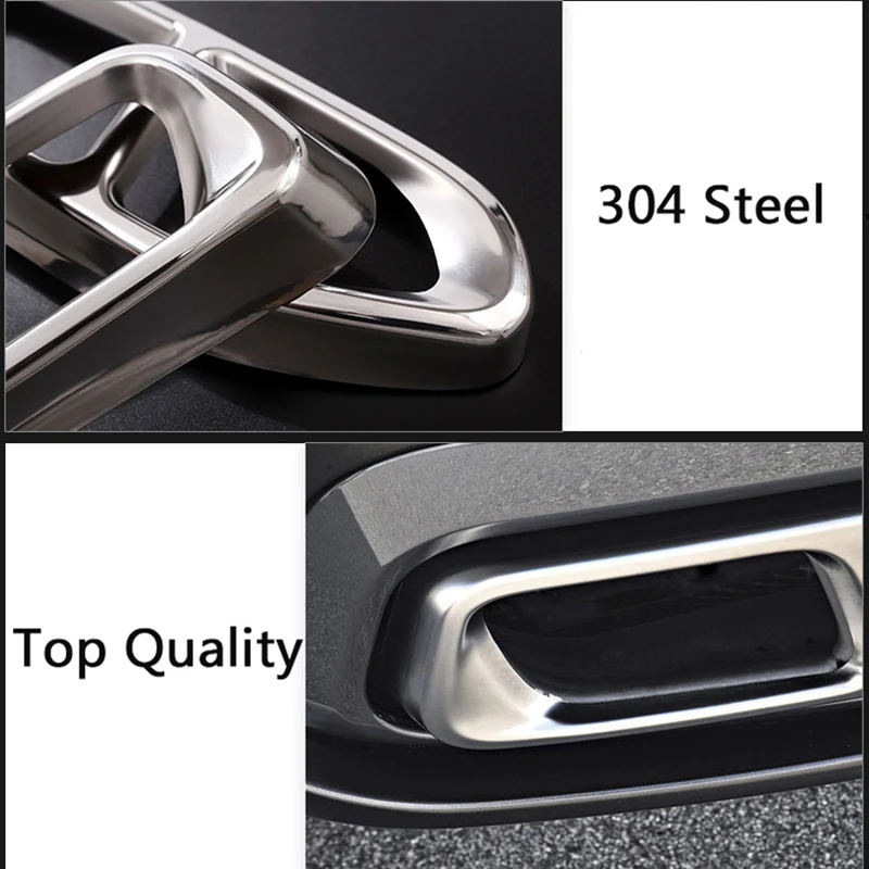 2 шт. накладка на выхлопную крышку для BMW 7 серии G11 G12 730 740 750li 2016 18 M модель