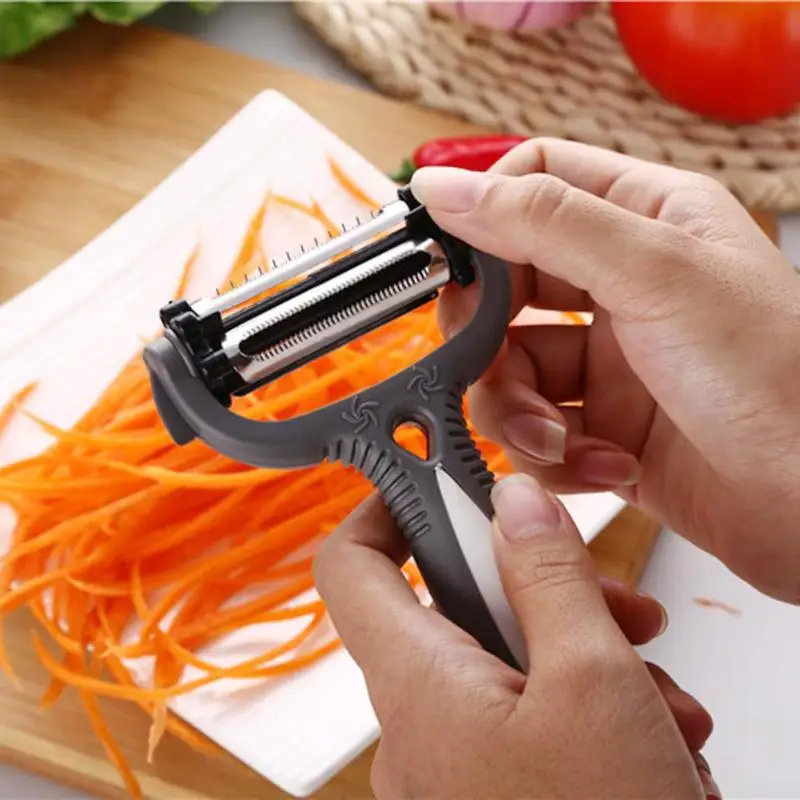 

Multi-functional 3 in 1 Blades Rotary Vegetable Fruit Potato Carrot Peeler Promotion