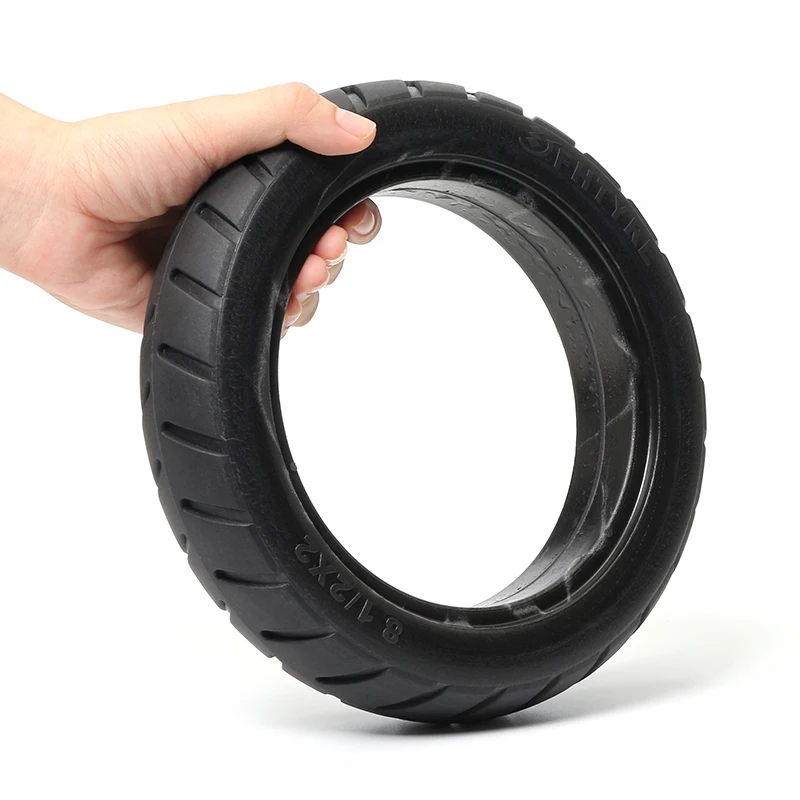 

BIKIGHT 8.5 inch 8 1/2x2 Micropores Vacuum Solid Tire for Xiaomi Mijia M365 Electric Scooter ES1 ES2 Free Air Scooter Tire