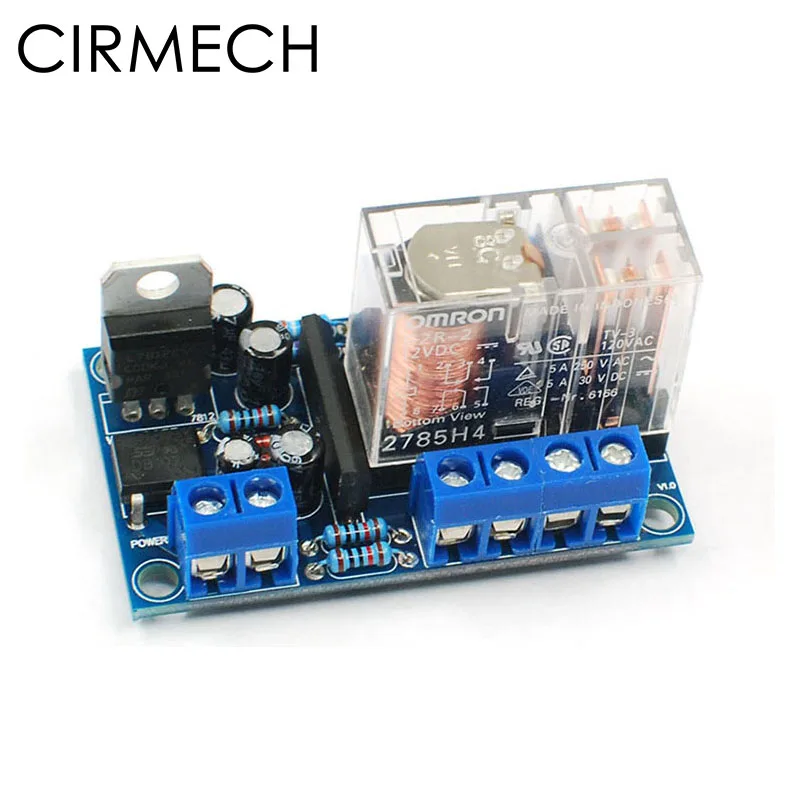 

CIRMECH 12-24V UPC1237 speaker protection board loundspeaker protection board DIY kit Boot delay DC monitor