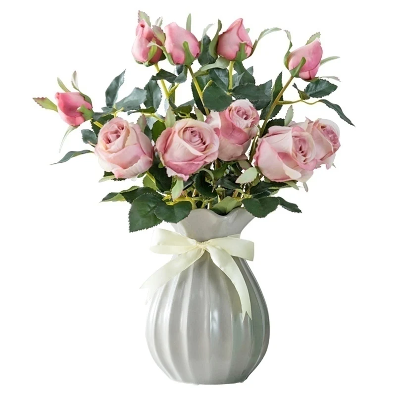  Cam For Jarron Dekorasyon Ev Vaas Wazony Ozdobne Vazo Teraryum Vaso De Flor Home Decoration Accesso