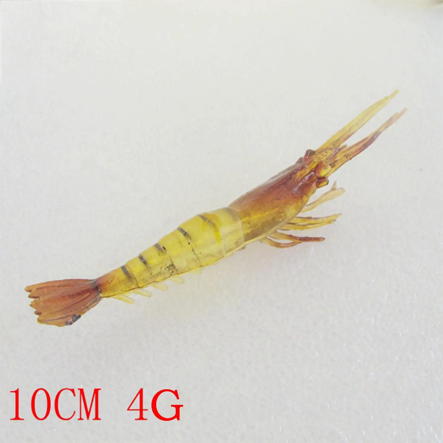  10Pcs Shrimp Soft Lures 10cm 4g Smell Simulation Jig Fishing Lures Isca Artificial Swim Bait Carp F